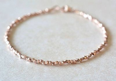 Alternate image for Karen Hill Tribe Rose Gold Vermeil Beaded Bracelet