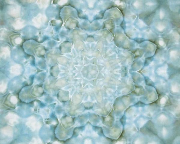 Alternate image for 100% Cotton Bandana 25.5 Square - Bluish Greens