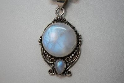 Alternate image for Lunar Veil Moonstone Necklace
