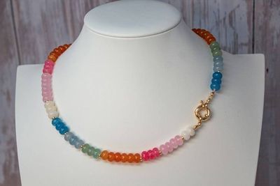 Primary image for Rainbow Candy Jade Delight Necklace