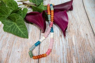 Alternate image for Rainbow Candy Jade Delight Necklace