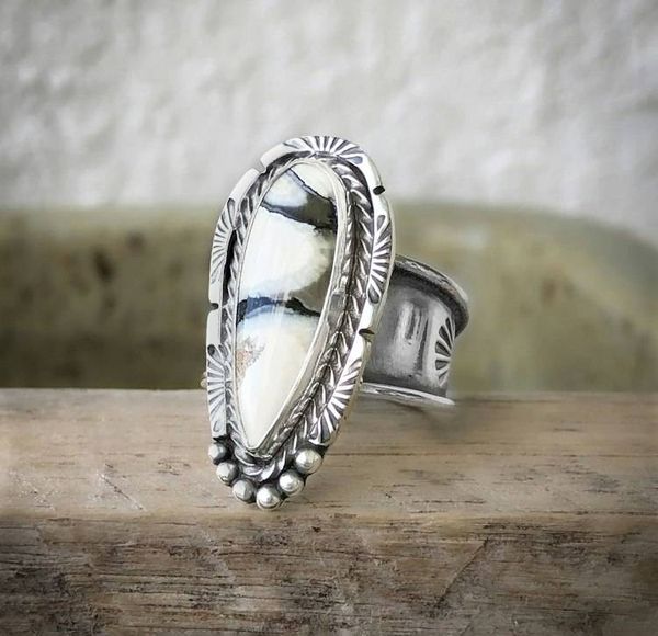 Alternate image for Luna Oscura Gemstone Ring size 8