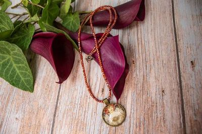 Primary image for Alphonse Mucha The Celestine Muse Cubic Zirconia Necklace