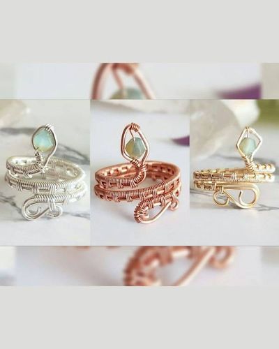 Alternate image for Snake Midi Knuckle Ring