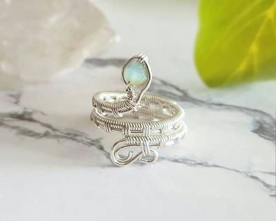 Alternate image for Snake Midi Knuckle Ring