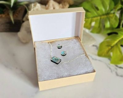 Alternate image for Abalone Sterling Silver Jewelry Set