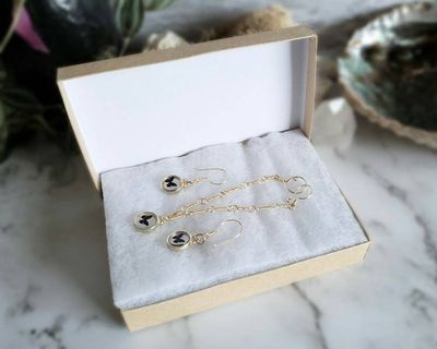 Alternate image for Butterfly Jewelry Set