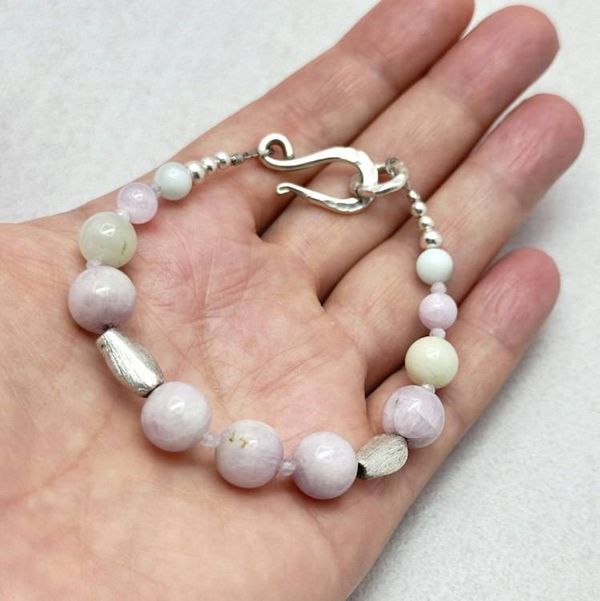 Alternate image for Pastel Gemstones & Sterling Silver Bracelet