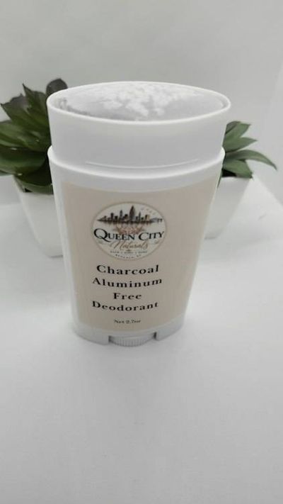 Alternate image for Queen City Naturals Charcoal Aluminum Free Deodorant - 2.8oz/79g
