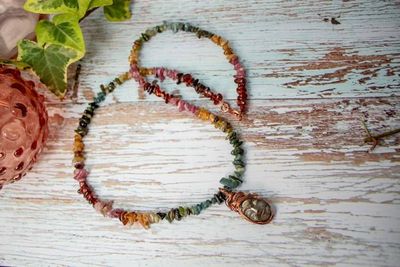 Primary image for Bohemian Rainbow Tourmaline and Labradorite Talisman Necklace