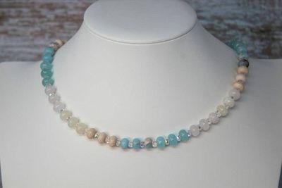 Alternate image for Auroa Candy Multi Gemstone Necklace