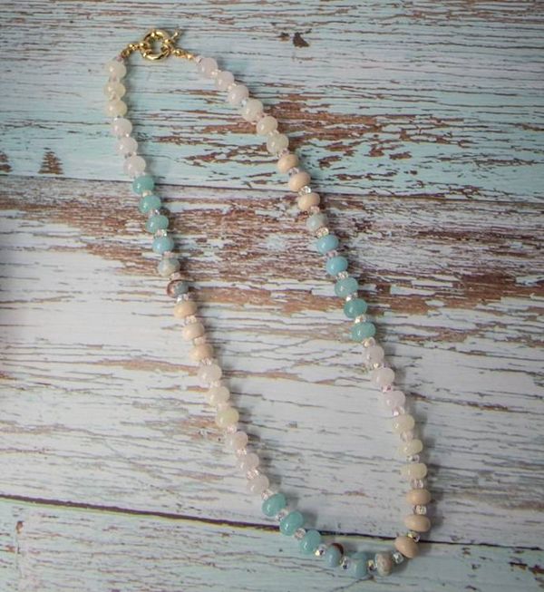 Alternate image for Auroa Candy Multi Gemstone Necklace