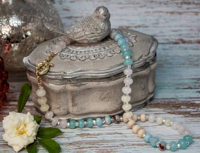 Alternate image for Auroa Candy Multi Gemstone Necklace