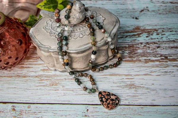 Alternate image for Ocean Whisper - Ocean Jasper Necklace