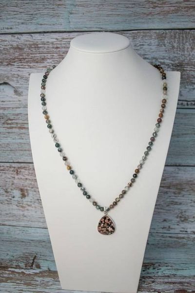 Alternate image for Ocean Whisper - Ocean Jasper Necklace