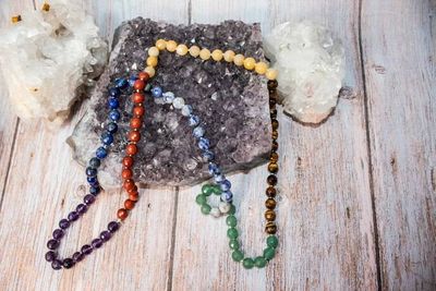 Alternate image for Chakra Harmony Multi Gemstone Necklace