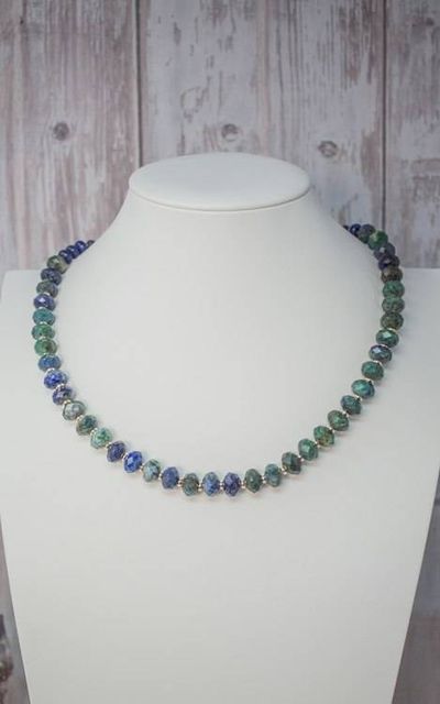 Alternate image for Phoenix Rising Lapis Lazuli and Phoenix Lapis Necklace