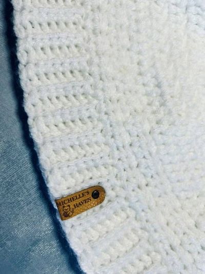 Alternate image for Crochet Everyday White Winter Beanie