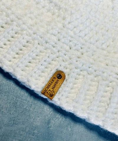 Alternate image for Crochet Everyday White Winter Beanie
