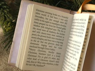Alternate image for Anne of Green Gables - miniature book Christmas ornament