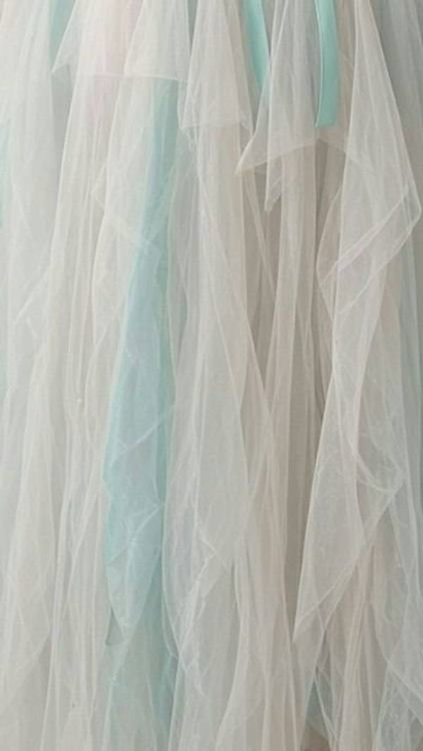 Alternate image for Handcrafted Ethereal Blue Ombre Tulle Gown with Lace Bodice