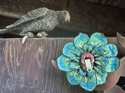 Alternate image for Polymer Clay Fang Flower Brooch