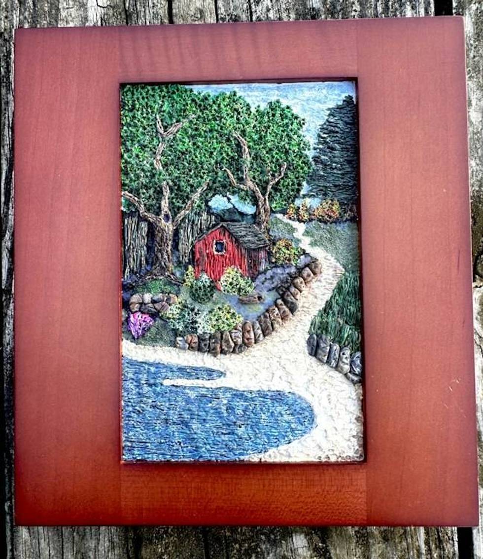 Polymer Clay scenery painting