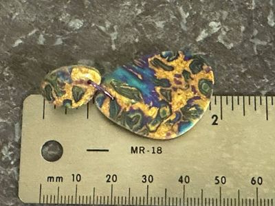 Alternate image for Liquid Metal Series Polymer Clay Earrings