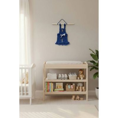 Alternate image for Handmade Macrame Jumper Wall Hanging - Boys Boho Nursery Decor.