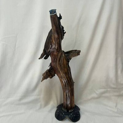 Alternate image for Medicine Wind Hand-Shaped Nature Art From a Vintage Tree Root
