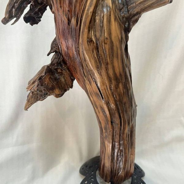 Alternate image for Medicine Wind Hand-Shaped Nature Art From a Vintage Tree Root