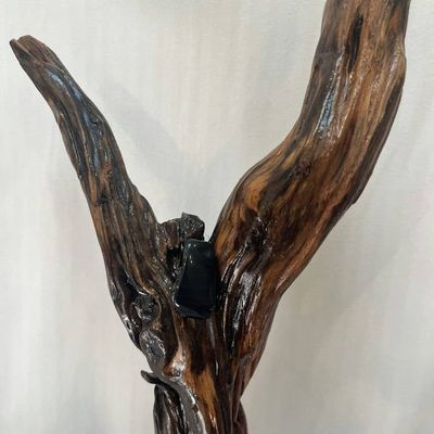 Alternate image for Crossroads Hand-Shaped Nature Art From a Vintage Tree Root