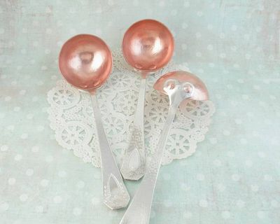 Alternate image for Copper & Silver Coffee Measuring Scoop