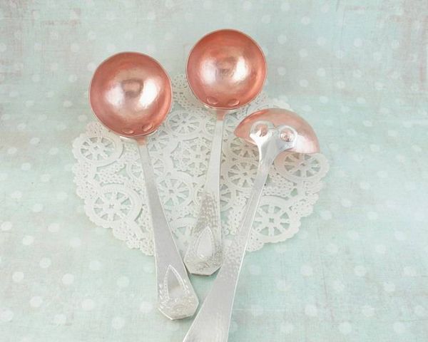 Alternate image for Copper & Silver Coffee Measuring Scoop